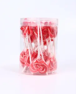 custom halal lollipop candy with fruit flavor hot sale