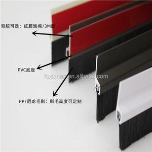 Guarnizione Moderna per <span class=keywords><strong>Porta</strong></span> Scorrevole con <span class=keywords><strong>Spazzola</strong></span> Fonoassorbente in PP per Parte Inferiore della <span class=keywords><strong>Porta</strong></span> - Product Image 3
