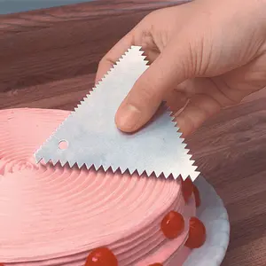 Ensemble d'outils pour grattoir à pâte pour gâteau, grattoir à glaçage pour gâteau, coupe-pizza réutilisable pour crème à pain