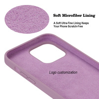 Étui en silicone liquide officiel d'origine Fundas De Telefonos pour téléphone portable pour Apple iPhone 14 13 12 Pro Max
