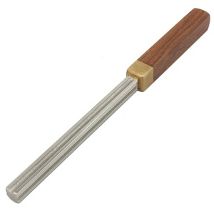Lime à couronne de frettes de <span class=keywords><strong>guitare</strong></span> portable avec manche en bois, 1mm 2mm 3mm 4mm, outil de <span class=keywords><strong>luthier</strong></span> pour réparation et polissage - Product Image 6