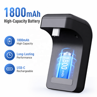 Batterie externe 1800 mAh pour manette PS5, pack de batteries rechargeables, chargeur avec indicateur LED pour une autonomie prolongée