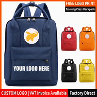 Sacs d'école en gros d'usine, sacs à dos étudiants modernes en tissu Oxford imperméable, pochette pour ordinateur portable, logo personnalisé, pas cher