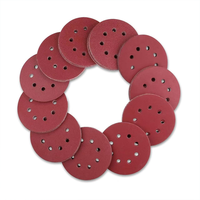 5" Aluminum Oxide Sander Sandpaper with Hook Loop Backing Grit 60-800 Sanding Disc 125mm