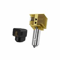 YouQi buse en acier trempé bloc chauffant en laiton chaussette en Silicone extrémité chaude A1 Mini Kit de tête d'extrusion pour Bambu Lab A1/A1 Min