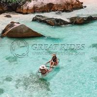 Vente directe d'usine kayak transparent 2 places stabilisateurs de pesca pédales kayak double avec coussin de siège antidérapant à vendre