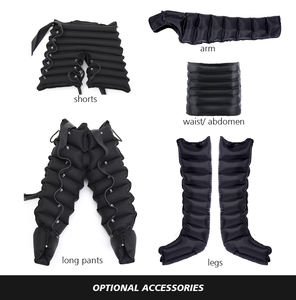 Taşınabilir pressoterapi kurtarma pantolon bacak kalça masajı sıkıştırma botları ile şarj edilebilir pil sporcular için kasları rahatlatıcı - Product Image 6