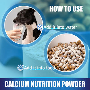 Better Bones Dogs Suplemento de calcio para articulaciones para mascotas Articulaciones saludables Huesos y dientes en polvo - Product Image 6