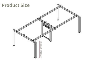 Yeni Metal stentler galvanizli ofis donanım masa tabanı - Product Image 6