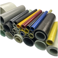 Ligne de fabrication de tubes ronds en fibre de verre Frp Profil Frp Grp Faisceau en fibre de verre Tubes ronds Production de tiges de poteau
