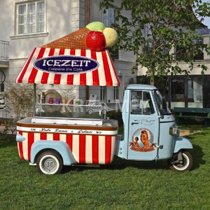 รถเข็นอาหารสุนัขไฟฟ้ารถเข็นอาหารสุนัขแบบเคลื่อนที่ได้สำหรับรถบรรทุกอาหารจานด่วนจากอเมริกา - Product Image 5