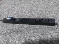Haute précision 19 pouces 1U compteur de puissance intelligent universel 30A 240V C13 C19 serveur montage en rack PDU dosé