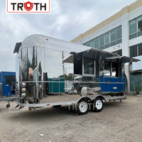 Truth Mobiler Food Truck zum Verkauf Voll Ausgestattete Gewerbeküche für Kaffee, Eis, Backwaren und Straßenverkauf von Streetfood
