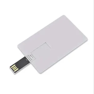 Wholesale Factory Price Card Design Portable Slim Pocket Size 2GB 4GB 8GB 16GB ABS Customized LOGO USB Flash Drive Accessories