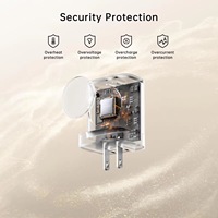 Nouvelle conception, chargeur mural magnétique rapide 3 en 1 pour téléphone intelligent, chargeur sans fil PD 3.0 QC USB Type C pour téléphone portable