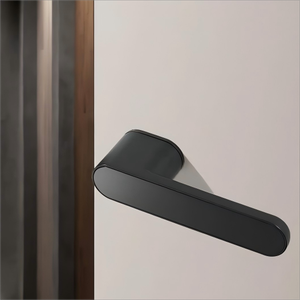 Serrure de porte magnétique minimaliste italienne Porte intérieure en bois Poignée de porte de chambre Silencieuse Serrure écologique simple - Product Image 4