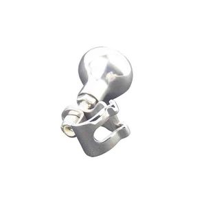Bouton de commande universel en acier inoxydable pour volant, anti-rouille, argenté, pour voiture - Product Image 3