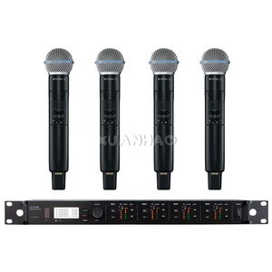 Microfono Wireless <span class=keywords><strong>Digitale</strong></span> Professionale ULXD4Q di Alta Gamma, 4 Canali, Gamma Dinamica 120dB, Voce Nitida per Grandi Tour - Product Image 2