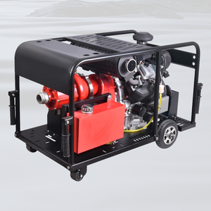 Bomba Centrífuga Tándem de Alta Presión a Gasolina para Riego Agrícola y Prevención de Incendios - Product Image 1