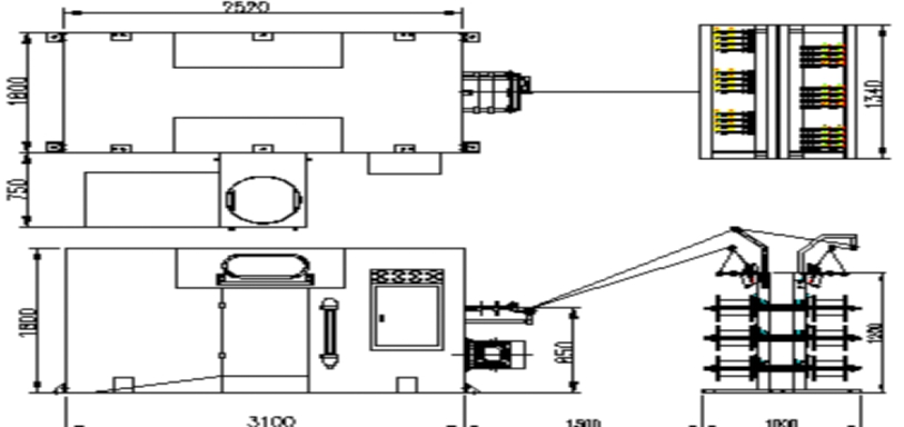 1-16mm2 Single Power Cable Making Machine , Electrical Cable Extrusion Machine