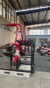 Máquina de Poleas para Ejercicios de Espalda <span class=keywords><strong>ASJ</strong></span> D014, Equipo de Fitness, Máquina de Poleas con Placas de Peso para Entrenamiento de Espalda - Product Image 3