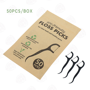 Filo Interdentale Biodegradabile al Carbone di Bambù con Aroma di Menta <span class=keywords><strong>per</strong></span> Uso Domestico con Confezione Personalizzabile OEM - Product Image 6