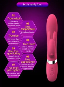 Estimulador de Clítoris Impermeable <span class=keywords><strong>Amazon</strong></span> Hot Rabbit, Vibrador para Mujeres, Recargable por USB, 10 Frecuencias, Masaje de Orgasmo, Juguete Sexual para Adultos - Product Image 3