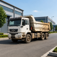 Camion benne minier 8x4 avec benne de chargement à revêtement anti-usure pour les projets d'infrastructure au Moyen-Orient