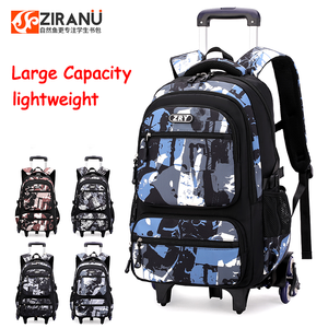 Sac <span class=keywords><strong>à</strong></span> dos <span class=keywords><strong>à</strong></span> roulettes pour garçons de haute qualité, vente chaude, multifonctionnel, sacs d'école <span class=keywords><strong>à</strong></span> roulettes imperméables, sac <span class=keywords><strong>à</strong></span> roulettes pour adolescents, sacs d'école pour étudiants - Product Image 4