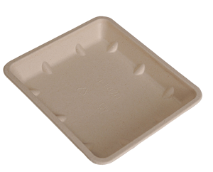 Barquette en bagasse de canne à sucre écologique 8*7 pouces, emballage alimentaire <span class=keywords><strong>jetable</strong></span> biodégradable pour viande, fruits et légumes - Product Image 1