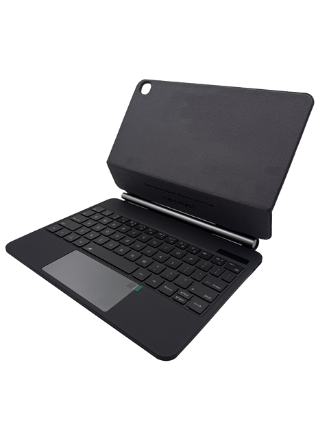 LED Magic Backlit GFSK Modulated Trackpad Keyboard Case 500mAh Battery 5 Hours Usage for Tab S6 Lite 10.4"