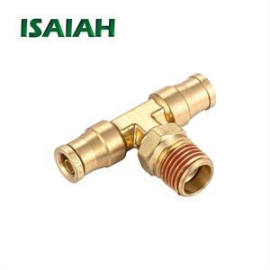 מחבר צינור אוויר מסוג NPT סטנדרטי, מחבר צינור אוויר מסוג T בזווית 45 מעלות, מחבר צינור אוויר מסוג Push-in עבור מערכת אוויר במשאית - Product Image 2