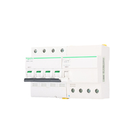 Disjoncteur miniature authentique Schneider A9F18420 IC65N 4P C20 20A 6kA Courbe C Thermique Magnétique Commercial Triphasé 230/400V