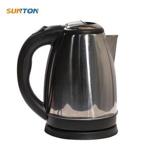 Hervidor de agua eléctrico de acero inoxidable inalámbrico superventas SUNTON portátil 1500W 1.8L/2L - Product Image 1