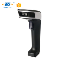 Supermercado Checker 1D Escáner de código de barras con cable Plug and Play con interfaz USB para centros comerciales y eficiente