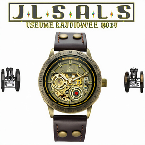 Montre mécanique de luxe pour homme SHENHUA 9259, sportive, lumineuse, ajourée, tendance, décontractée, rétro, entièrement automatique, bracelet en cuir, alliage - Product Image 3