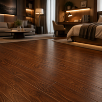 Plancher flottant en vinyle SPC facile à installer, avec noyau rigide, aspect bois de luxe, étanche, système de pose par clipsage LVP
