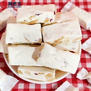Dulces de Nougat Lácteos Deliciosos Chinos al por Mayor con Sabor Frutal para Compradores a Granel - Product Image 1