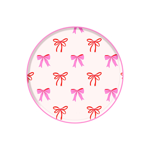 Kit de Décoration de Table pour Fête d'Anniversaire d'Enfant DAMAI, Nœud Rose, Assiettes en Papier Jetables, Bannière, Nappe, Ensemble de Vaisselle de Fête - Product Image 5