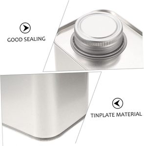 Custom Tinplate Tin Can Manufacturer Print Tinplate <b>Empty</b> Olive Oil Tea Tin <b>Gift</b> <b>Box</b> Metal Can 250g Coffee Tin Packaging - Product Image 2