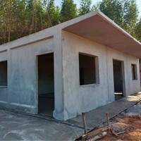 Casa Modular Prefabricada de Lujo de 2 Pisos, Solución Integral de Entrega Rápida y Moderna, Villa Prefabricada de Hormigón y Cemento
