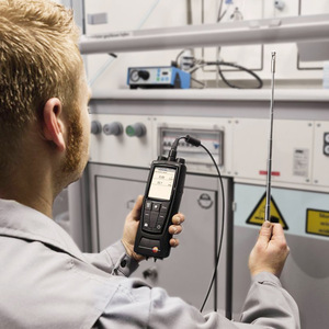 Testo480 Instrument de mesure multifonctionnel, moniteur de qualité de l'air, vitesse du vent, température, humidité, pression, différence de pression - Product Image 1