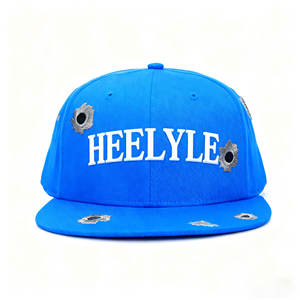 5パネル非構造スナップバックキャップカスタム刺繍ロゴ入りブランクプレーンキャップ - Product Image 3