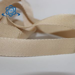 PPS <b>Webbing</b> Heat Resistant Insulation Tape For Electrical Components Filter Belts Solid Color Twill Style - Product Image 4