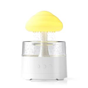 Humidificador de Aire con Luz Nocturna LED, Difusor de Niebla Fría con Forma de Hongo y Nube, USB, para Coche/Mesa, de Plástico - Product Image 5