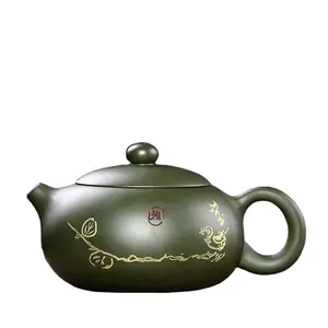 240ML Green Yixing zisha teapot,purple clay teapots Teaware