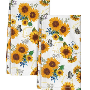 ผ้าเช็ดจานผ้ากระสอบแป้งในครัวผ้าคอตตอนขนาดมาตรฐานผู้ผลิตและผู้จำหน่ายจากอินเดีย - Product Image 5