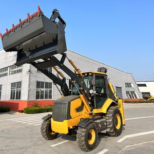 รถแบคโฮตักดิน รถแทรกเตอร์ตักดิน รถขุดตักดินขนาดเล็ก ขับเคลื่อน 4 ล้อ จัดส่งฟรี - Product Image 3