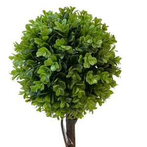 Petit Buis Artificiel Topiaire Boule Arbre pour Extérieur Maison Jardin Plastique Faux Conservé Herbe <span class=keywords><strong>Arbuste</strong></span> pour Aménagement Paysager Partie - Product Image 5