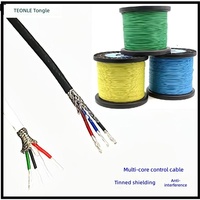 Câble spécial TRVVSP à gaine PVC haute flexibilité, câble de chaîne, câble torsadé blindé pour encodeur de moteur servo, 2/4/6/8/10/12/16 conducteurs